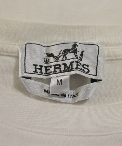 HERMES（エルメス）Tシャツ・カットソー 白 サイズ:M メンズ/2200723574071