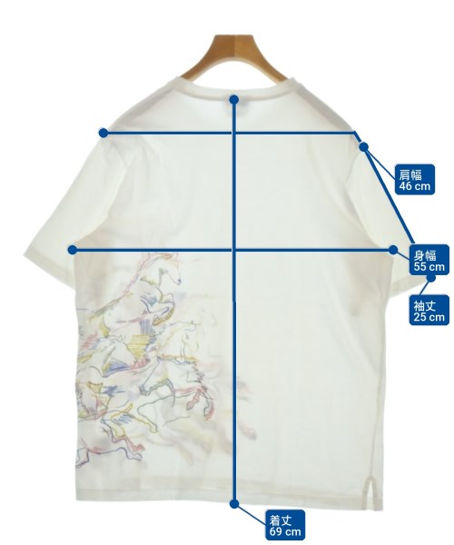 HERMES（エルメス）Tシャツ・カットソー 白 サイズ:M メンズ/2200723574071