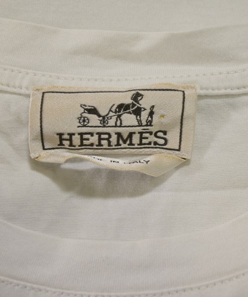 HERMES（エルメス）Tシャツ・カットソー 白 サイズ:M メンズ/2200723574088
