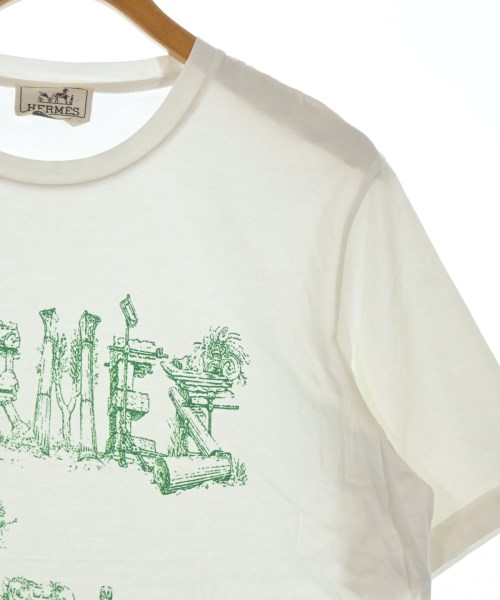 HERMES（エルメス）Tシャツ・カットソー 白 サイズ:M メンズ/2200723574088