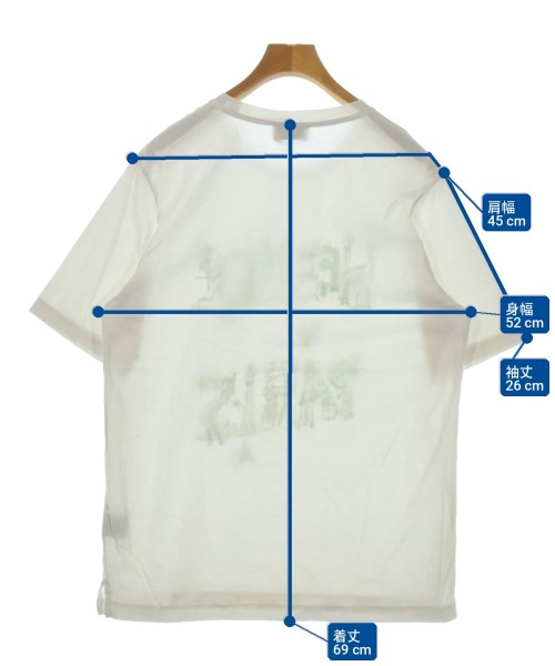 HERMES（エルメス）Tシャツ・カットソー 白 サイズ:M メンズ/2200723574088