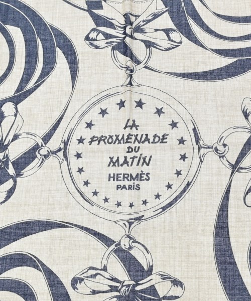 HERMES（エルメス）ストール ベージュ サイズ:140 レディース/2200724684069