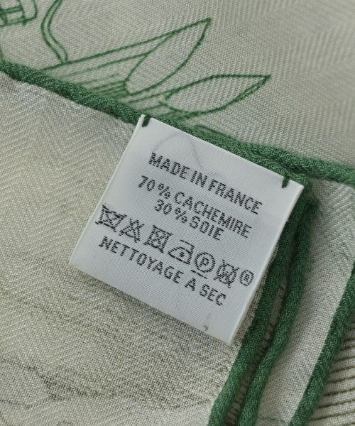 HERMES（エルメス）ストール 白 サイズ:140 レディース/2200724684076