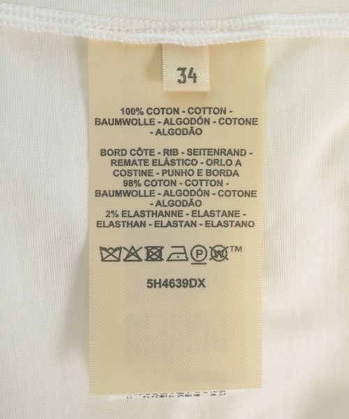 HERMES（エルメス）Tシャツ・カットソー 白 サイズ:34(XXS位) レディース/2200724881031