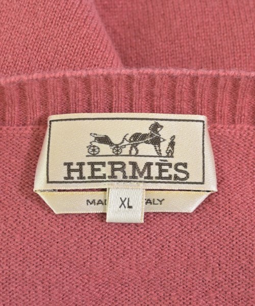 HERMES（エルメス）ニット・セーター ピンク サイズ:XL メンズ/2200724881048