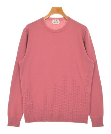HERMES（エルメス）ニット・セーター ピンク サイズ:XL メンズ