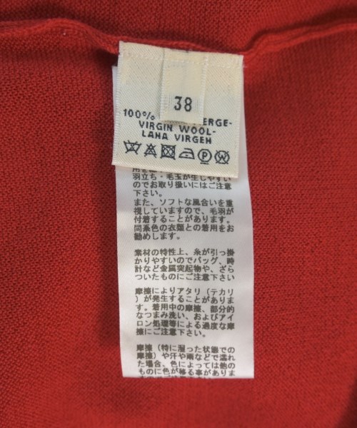 HERMES（エルメス）ニット・セーター 赤 サイズ:38(S位) レディース/2200724881055
