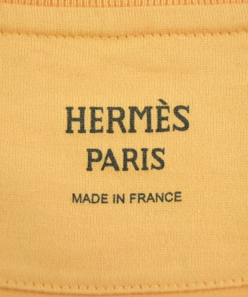 HERMES（エルメス）Tシャツ・カットソー 黄 サイズ:40(M位) レディース/2200725228095
