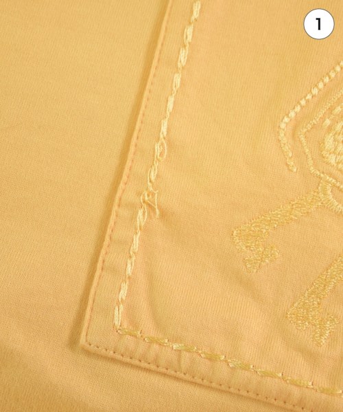HERMES（エルメス）Tシャツ・カットソー 黄 サイズ:40(M位) レディース/2200725228095