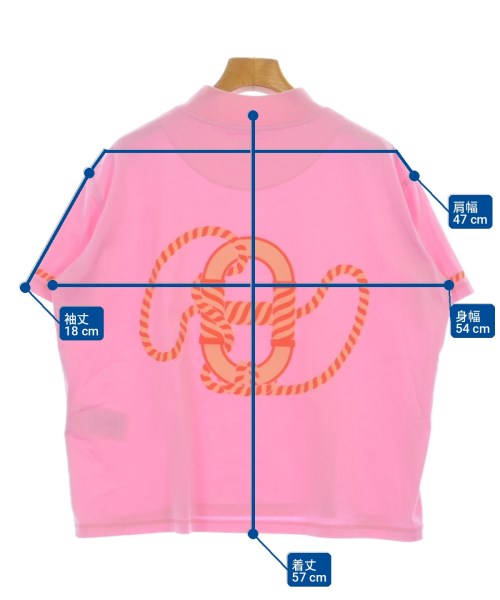 HERMES（エルメス）Tシャツ・カットソー ピンク サイズ:36(XS位) レディース/2200725228101