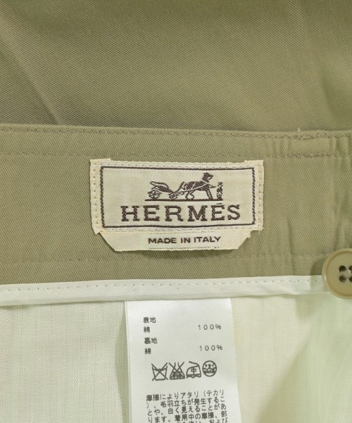 HERMES（エルメス）スラックス ベージュ サイズ:40(M位) メンズ/2200726815225