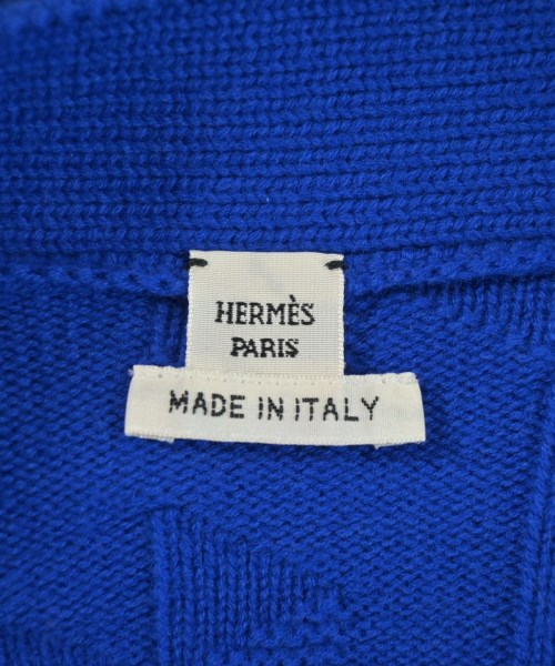 HERMES（エルメス）カーディガン 青 サイズ:38(S位) レディース/2200726941030