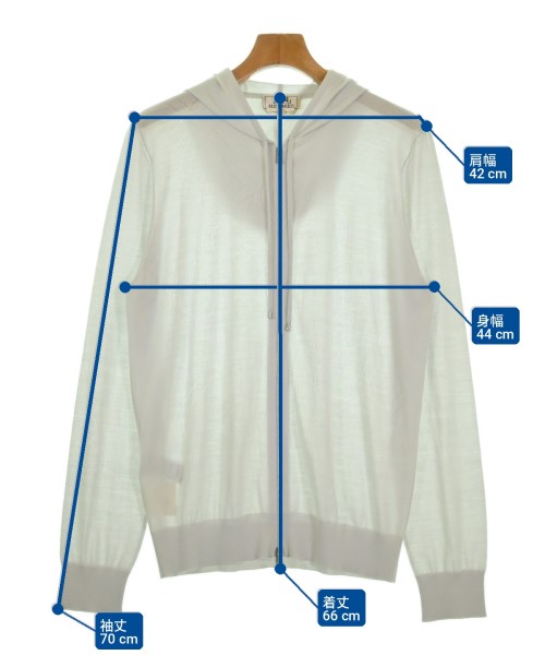 HERMES（エルメス）カーディガン グレー サイズ:M メンズ/2200726941047