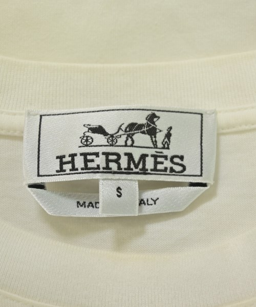 HERMES（エルメス）Tシャツ・カットソー 白 サイズ:S メンズ/2200726941054