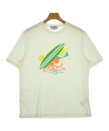 HERMES（エルメス）Tシャツ・カットソー 白 サイズ:S メンズ