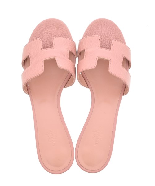 HERMES（エルメス）サンダル ピンク サイズ:EU37 1/2(24cm位) レディース/2200718688028