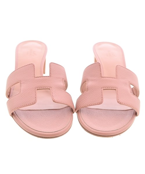 HERMES（エルメス）サンダル ピンク サイズ:EU37 1/2(24cm位) レディース/2200718688028