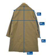 HERMES（エルメス）ステンカラーコート ベージュ サイズ:48(L位) メンズ/2200727064011