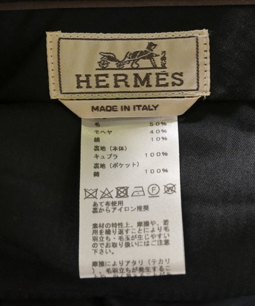 HERMES（エルメス）スラックス 紺 サイズ:40(M位) メンズ/2200727101044
