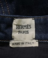 HERMES（エルメス）ロング・マキシ丈スカート 紺 サイズ:38(S位) レディース/2200727117014