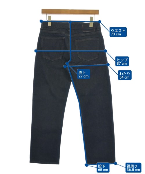HERMES（エルメス）デニムパンツ 紺 サイズ:38(S位) メンズ/2200727117076