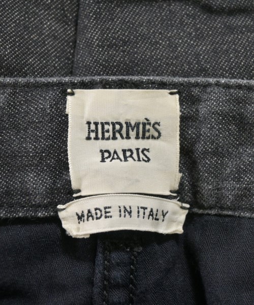 HERMES（エルメス）デニムパンツ 黒 サイズ:36(XS位) レディース/2200727117083