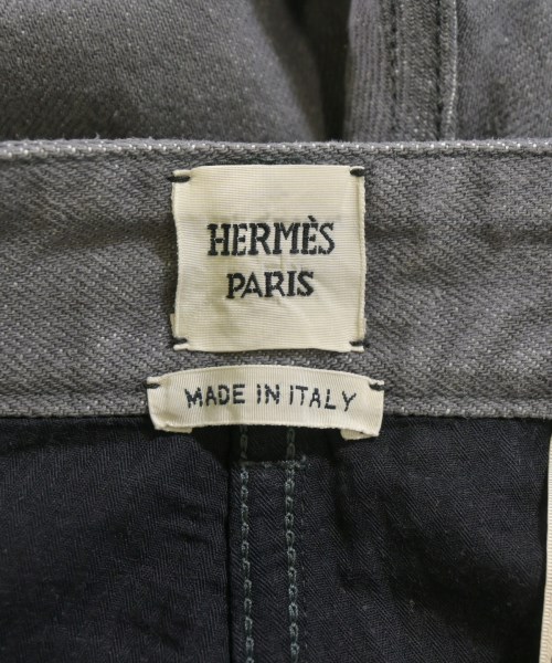 HERMES（エルメス）デニムパンツ グレー サイズ:38(S位) レディース/2200727117113
