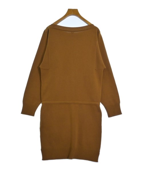HERMES（エルメス）ワンピース 茶 サイズ:40(M位) レディース/2200728066137