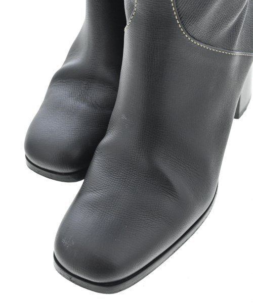 HERMES（エルメス）ブーツ 黒 サイズ:EU37 1/2(24cm位) レディース/2200728516083