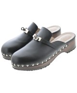 HERMES（エルメス）サンダル 黒 サイズ:EU38(24.5cm位) レディース/2200728783010