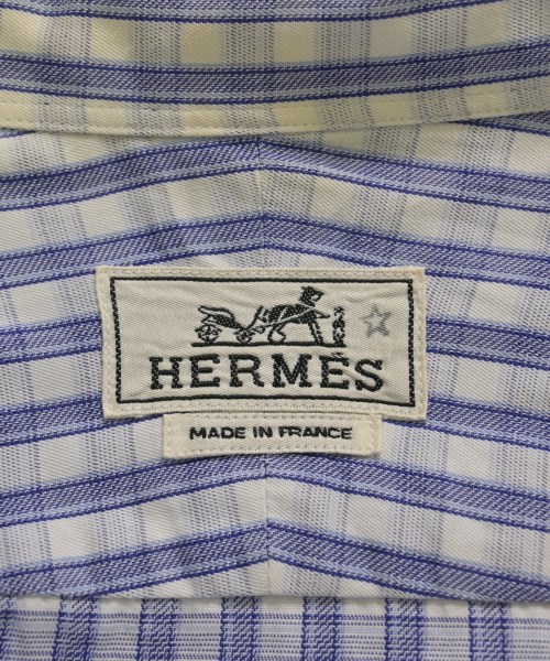 HERMES（エルメス）カジュアルシャツ 紺 サイズ:42(XXL位) メンズ/2200728802094