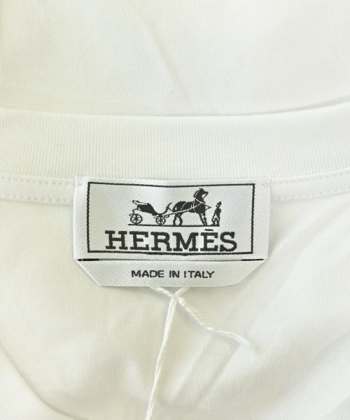 HERMES（エルメス）Tシャツ・カットソー 白 サイズ:S メンズ/2200729104050