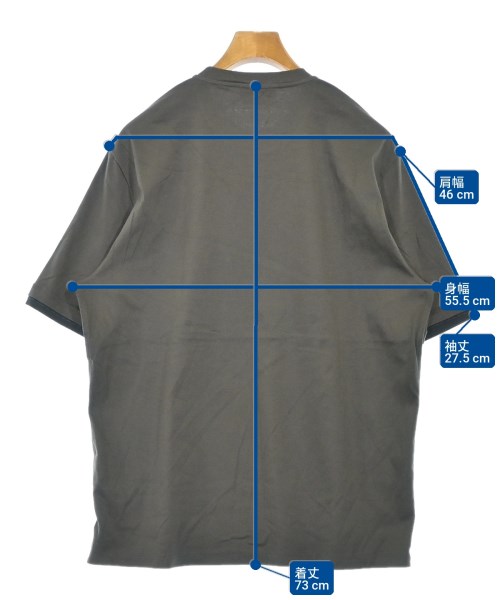 HERMES（エルメス）Tシャツ・カットソー 茶 サイズ:M メンズ/2200729104074