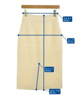 HERMES（エルメス）ロング・マキシ丈スカート 白 サイズ:34(XXS位) レディース/2200729167048
