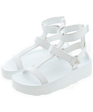 HERMES（エルメス）サンダル 白 サイズ:EU37(23.5cm位) レディース