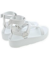 HERMES（エルメス）サンダル 白 サイズ:EU37(23.5cm位) レディース/2200682308069