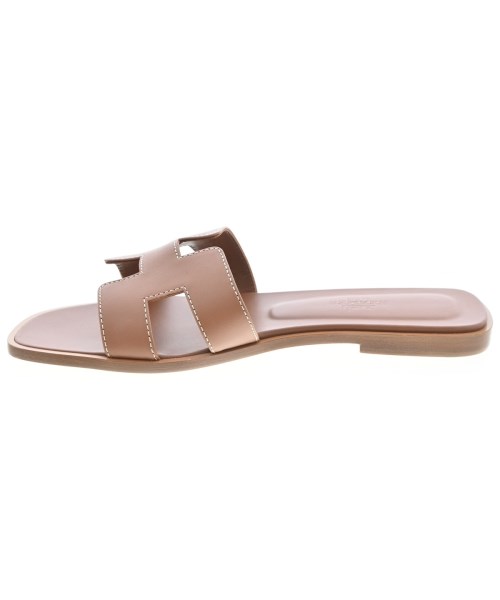 HERMES（エルメス）サンダル 茶 サイズ:EU36 1/2(23cm位) レディース/2200682445092