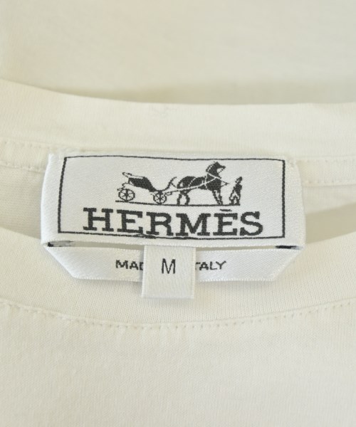 HERMES（エルメス）Tシャツ・カットソー 白 サイズ:M メンズ/2200682820011