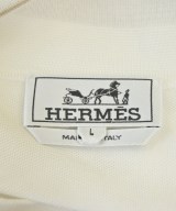 HERMES（エルメス）ポロシャツ 白 サイズ:L メンズ/2200682820059