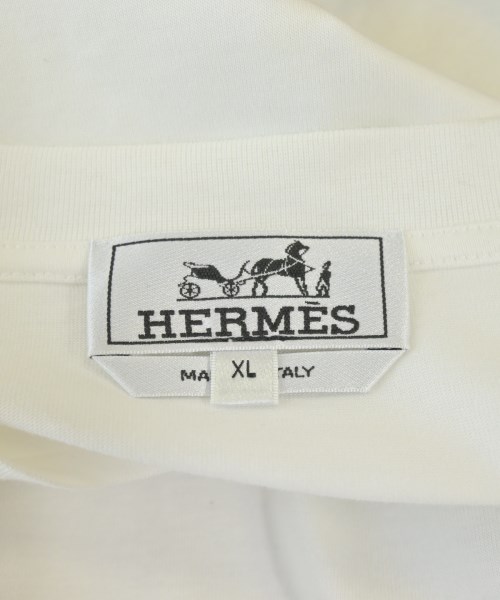 HERMES（エルメス）Tシャツ・カットソー 白 サイズ:XL メンズ/2200682820066