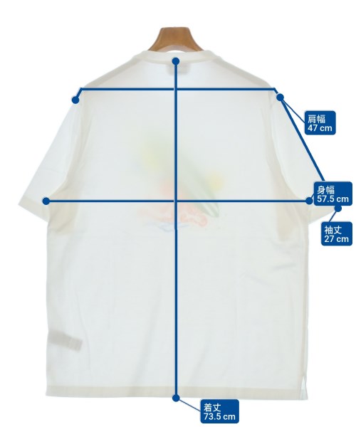 HERMES（エルメス）Tシャツ・カットソー 白 サイズ:XL メンズ/2200682820066