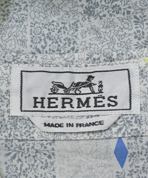 HERMES（エルメス）カジュアルシャツ グレー サイズ:37(XS位) メンズ/2200682820073