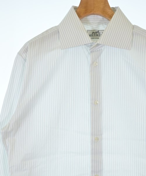 HERMES（エルメス）カジュアルシャツ 白 サイズ:39(XL位) メンズ/2200682820080