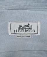HERMES（エルメス）カジュアルシャツ 青 サイズ:42(XXL位) メンズ/2200682820097