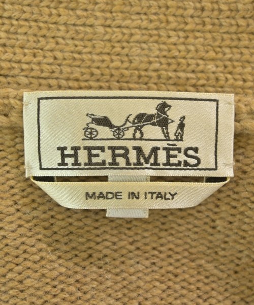 HERMES（エルメス）カーディガン ベージュ サイズ:M メンズ/2200683244021
