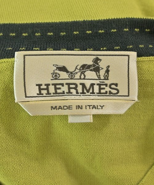 HERMES（エルメス）ニット・セーター カーキ サイズ:S メンズ/2200683244045