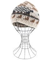 HERMES（エルメス）ニットキャップ・ビーニー ベージュ サイズ:TU レディース/2200683271072