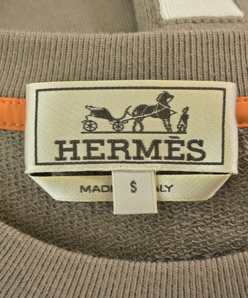 HERMES（エルメス）スウェット 茶 サイズ:S メンズ/2200683562019