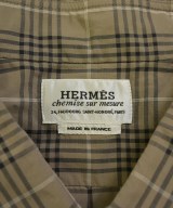 HERMES（エルメス）カジュアルシャツ グレー サイズ:-(XL位) メンズ/2200683562026