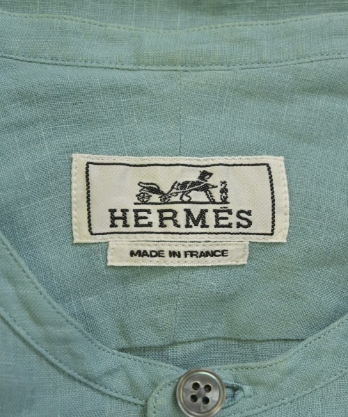 HERMES（エルメス）カジュアルシャツ 青 サイズ:38(S位) メンズ/2200683562033